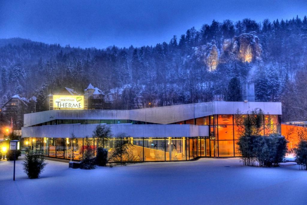 巴特黑雷纳尔布Wohnen Im Schwarzwald Mit Panoramablick公寓 外观 照片